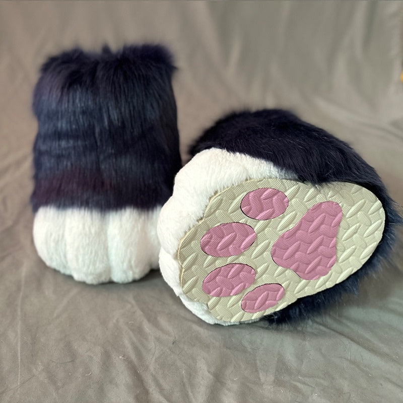 Fursuit Feetpaws — Furry Paw Boots with Non-Slip Soles