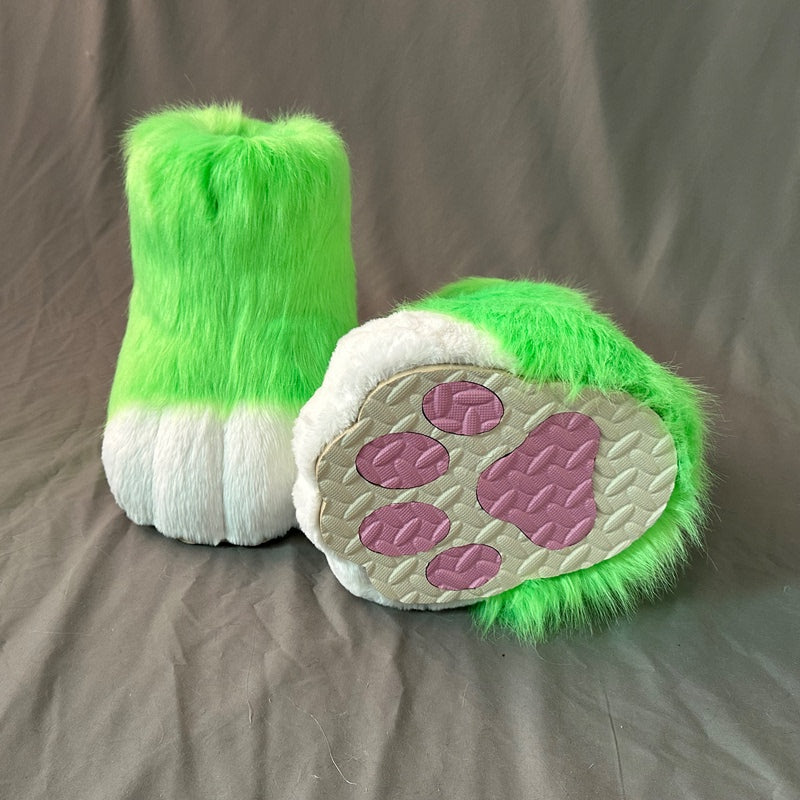 Fursuit Feetpaws — Furry Paw Boots with Non-Slip Soles