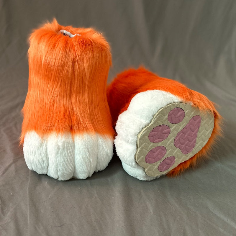 Fursuit Feetpaws — Furry Paw Boots with Non-Slip Soles
