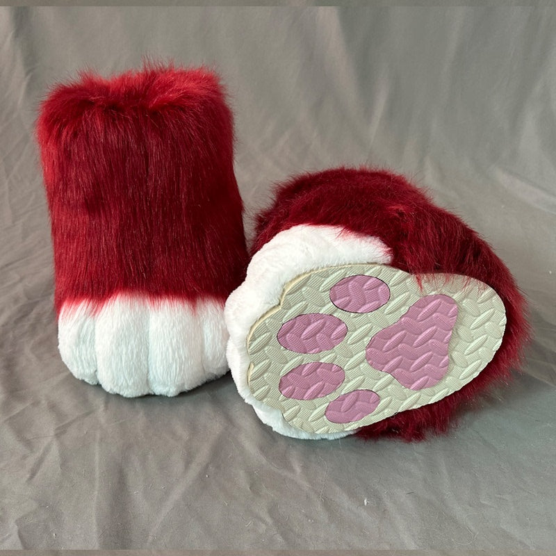 Fursuit Feetpaws — Furry Paw Boots with Non-Slip Soles