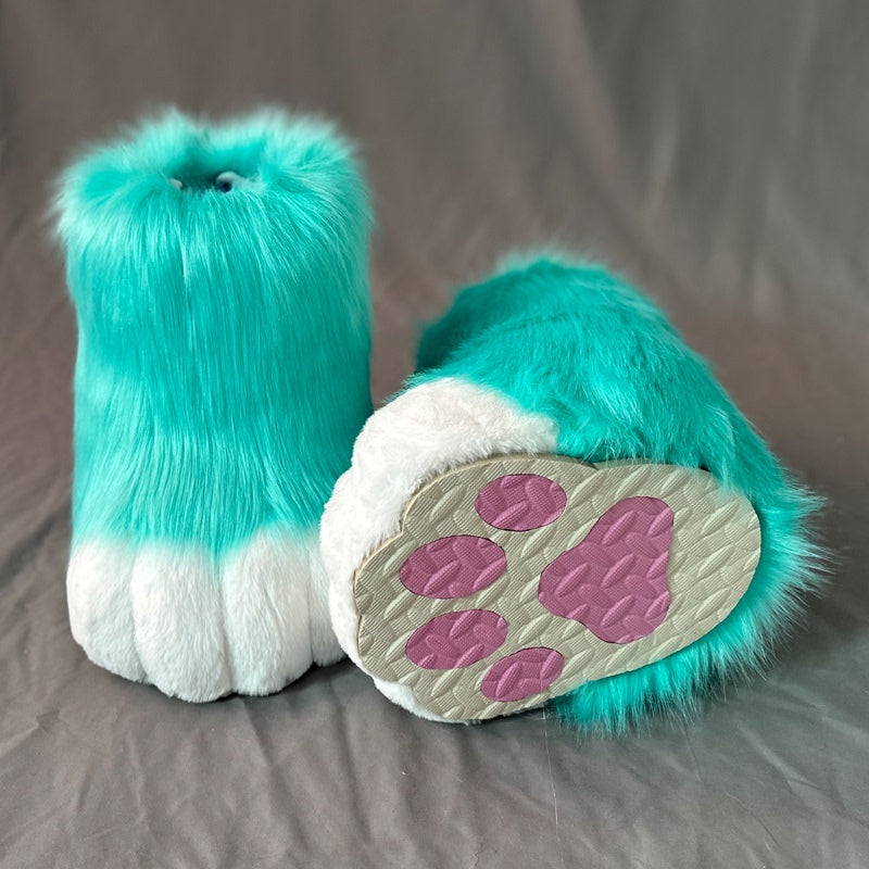 Fursuit Feetpaws — Furry Paw Boots with Non-Slip Soles