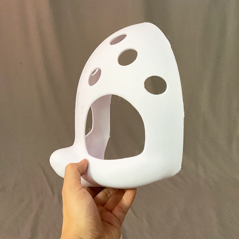 3D Printed Fursuit Head Base — Kemono Skull, Three Muzzle Shapes