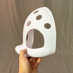 3D Printed Fursuit Head Base — Kemono Skull, Three Muzzle Shapes