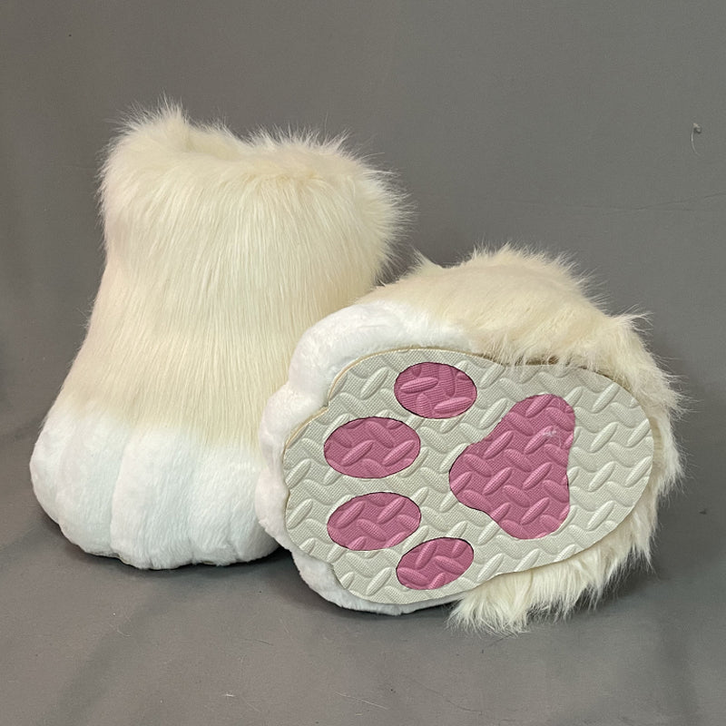 Fursuit Feetpaws — Furry Paw Boots with Non-Slip Soles