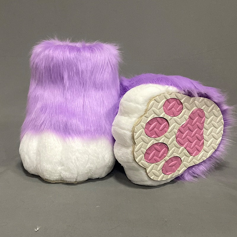 Fursuit Feetpaws — Furry Paw Boots with Non-Slip Soles