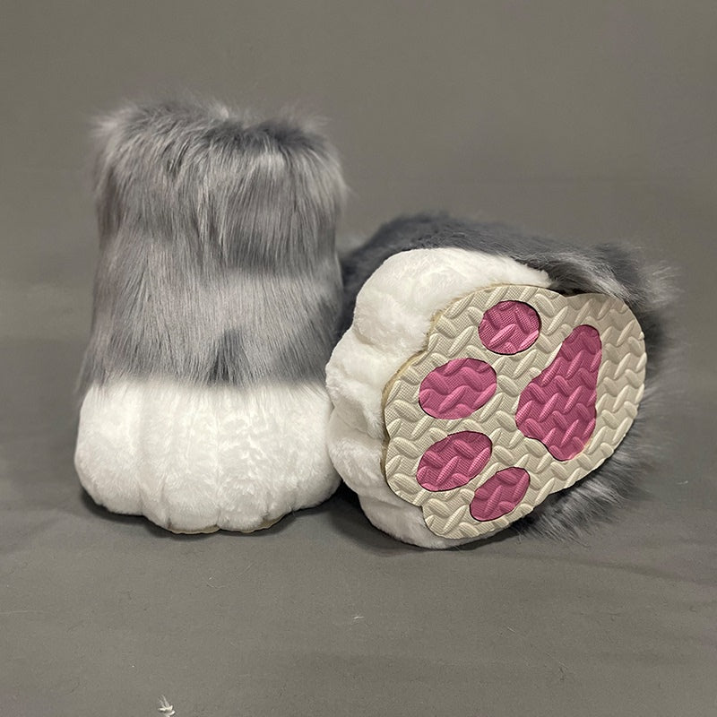 Fursuit Feetpaws — Furry Paw Boots with Non-Slip Soles