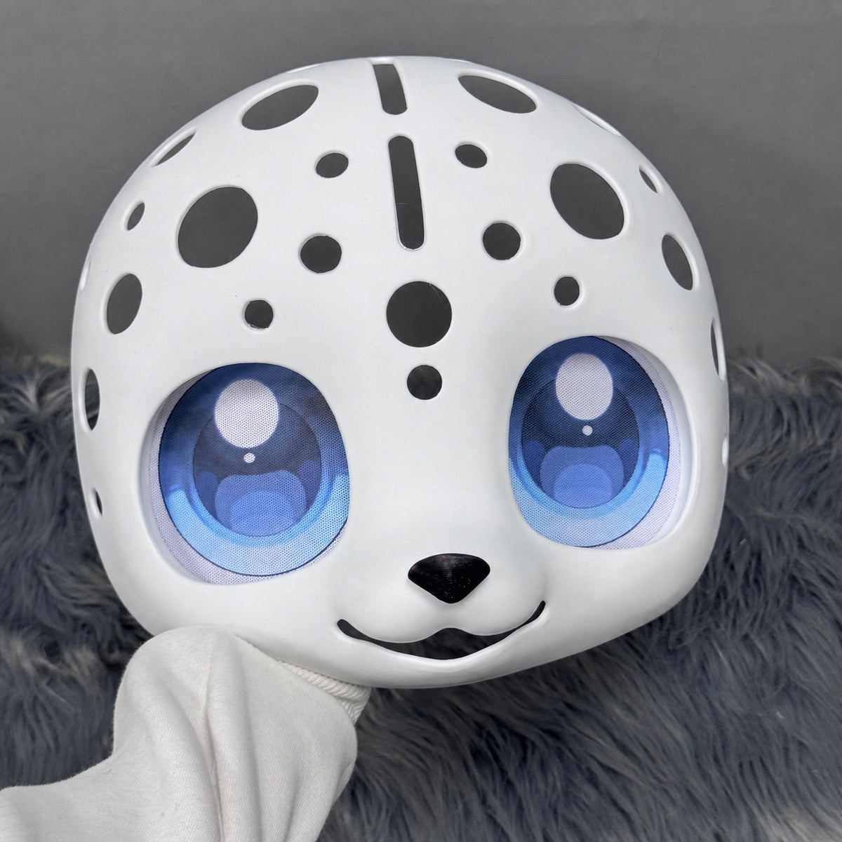 Fursuit Head Base — Round Kemono Skull
