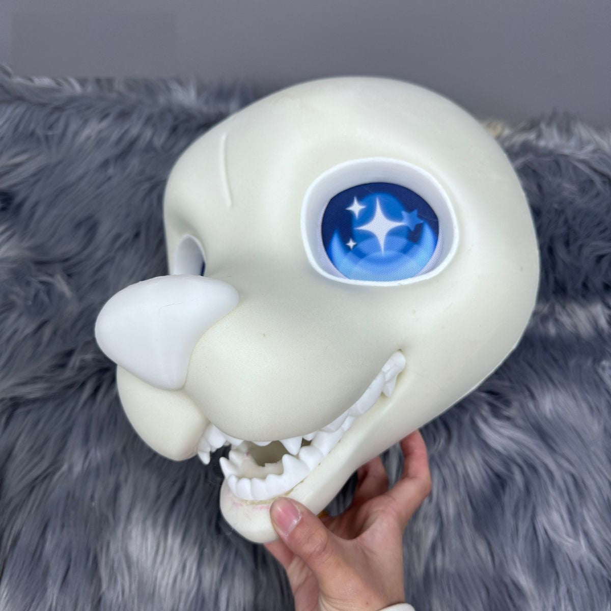 Fursuit Head Base — Long Muzzle Skull