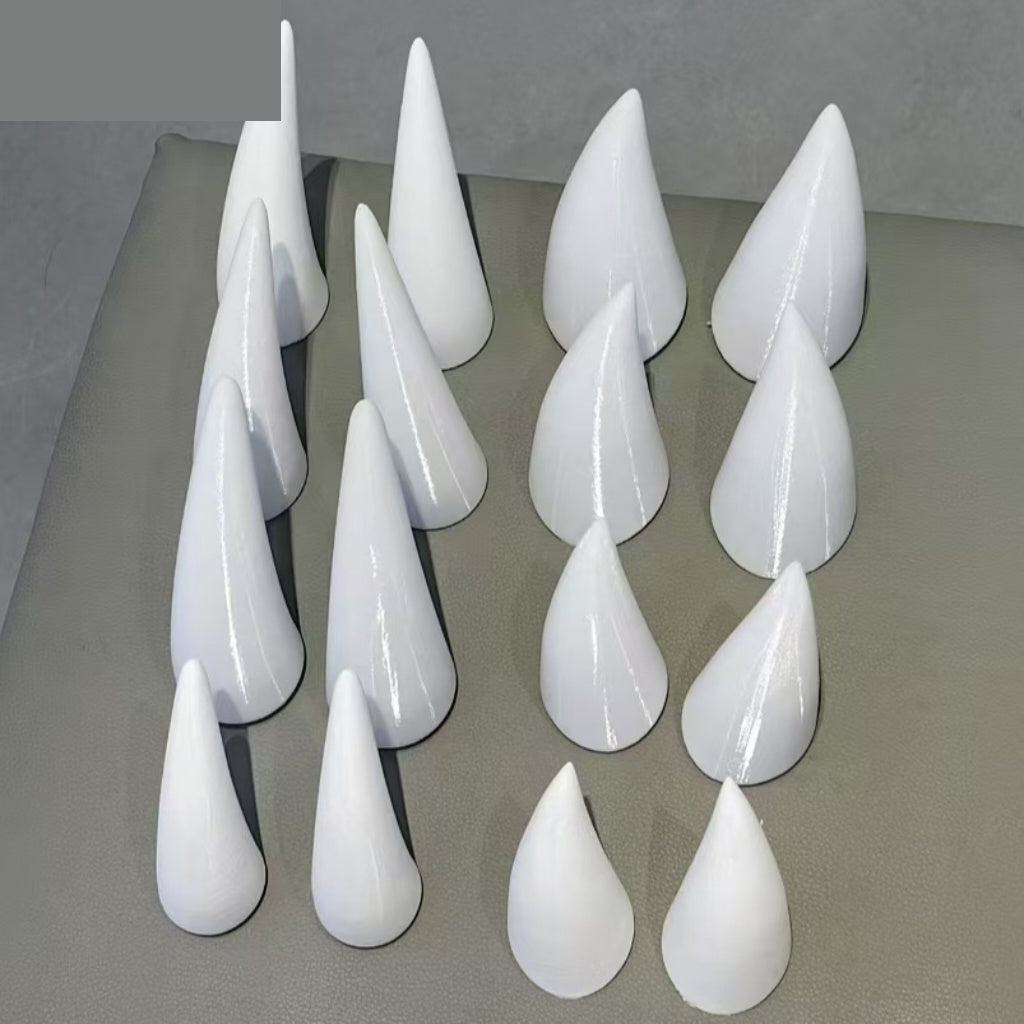 Fursuit Horns — Printed, Six Shapes