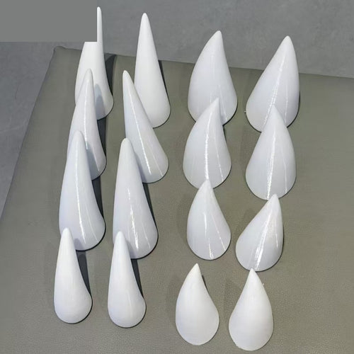 Fursuit Horns — Printed, Six Shapes