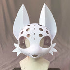 3D Printed Fursuit Head Base — Kemono Skull, Three Muzzle Shapes