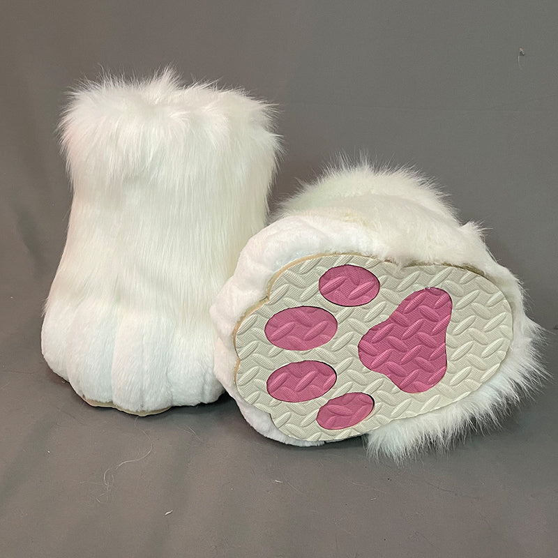 Fursuit Feetpaws — Furry Paw Boots with Non-Slip Soles