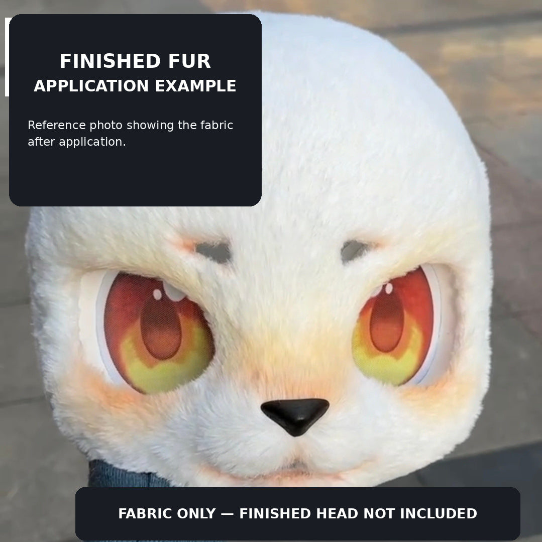 Stretch Faux Fur for Fursuit Faces