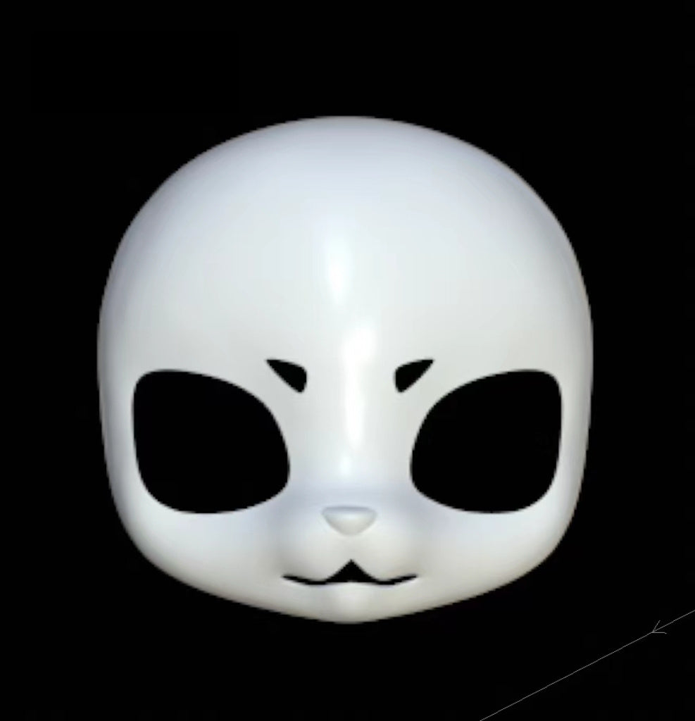 Fursuit Head Base — Canine and Feline Skull