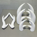 Fursuit Horns — Printed, Six Shapes
