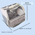 Fursuit Head Backpack — Padded, Clear Window