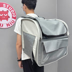 Fursuit Head Backpack — Padded, Clear Window