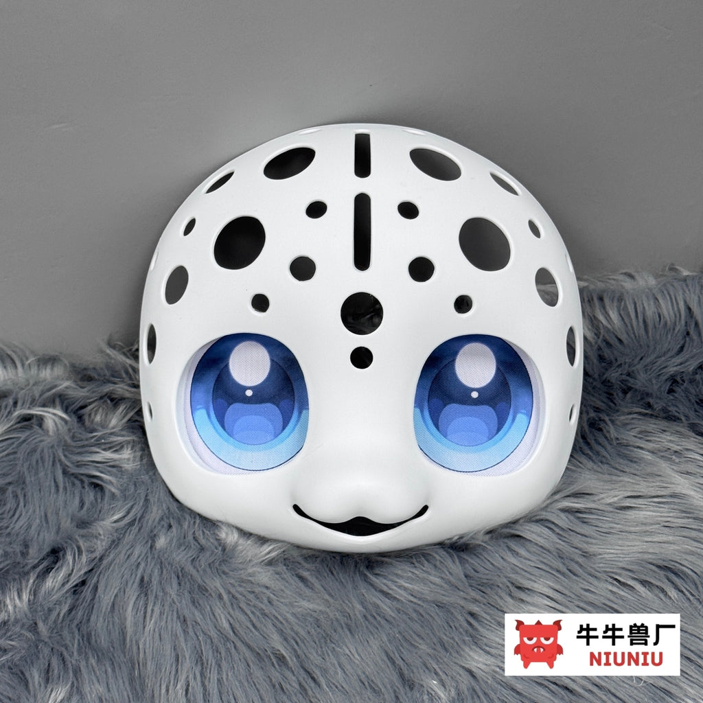 Fursuit Head Base — Round Kemono Skull