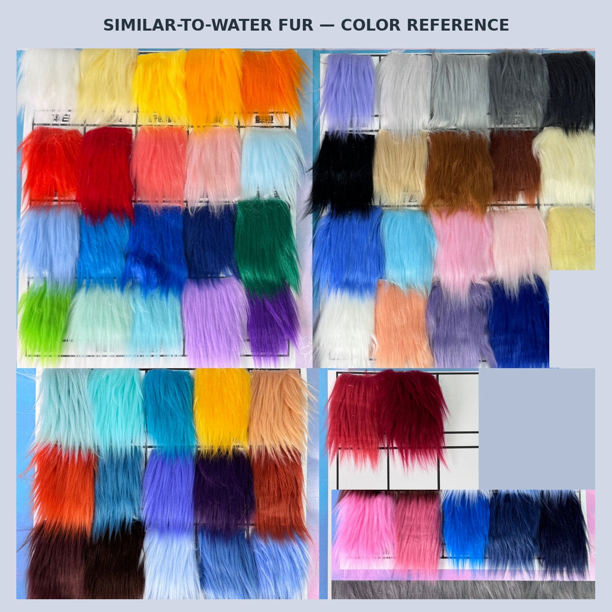 Faux Fur by the Half Meter — 18 x 63 in