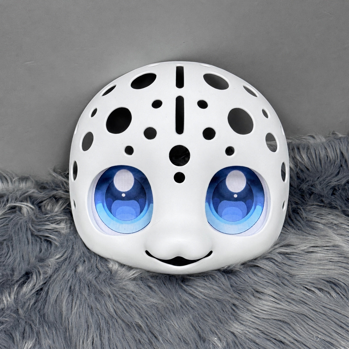Fursuit Head Base — Round Kemono Skull