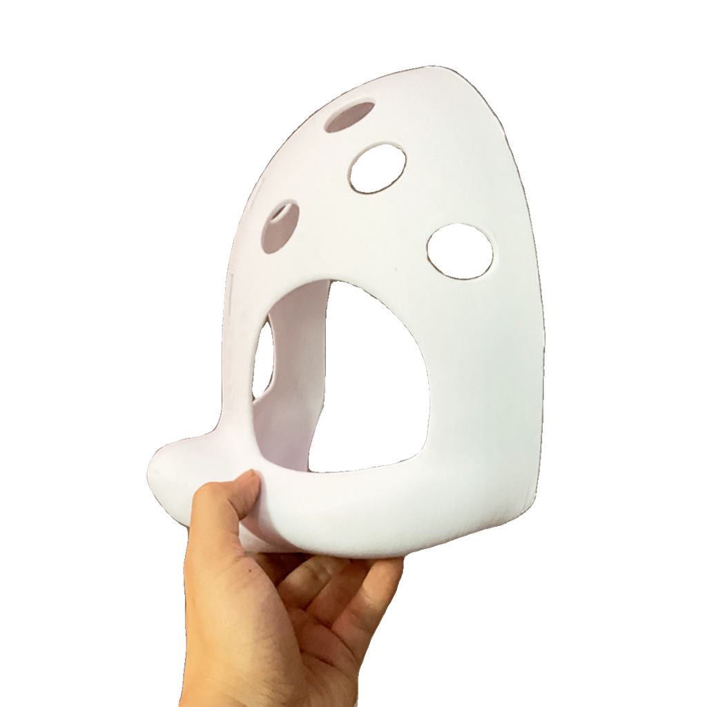 3D Printed Fursuit Head Base — Kemono Skull, Three Muzzle Shapes