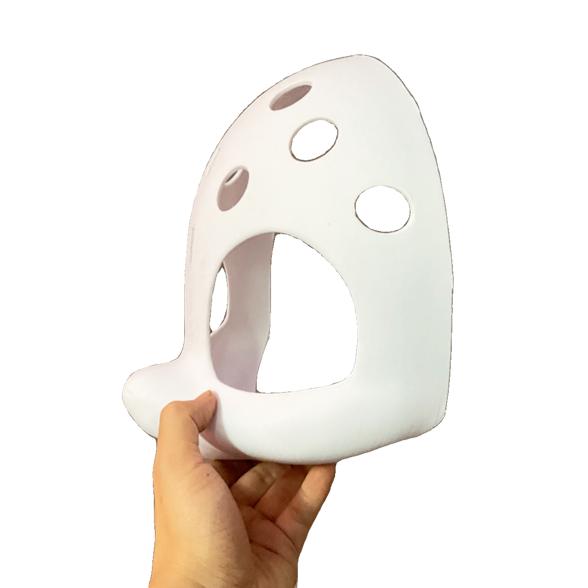 3D Printed Fursuit Head Base — Kemono Skull, Three Muzzle Shapes