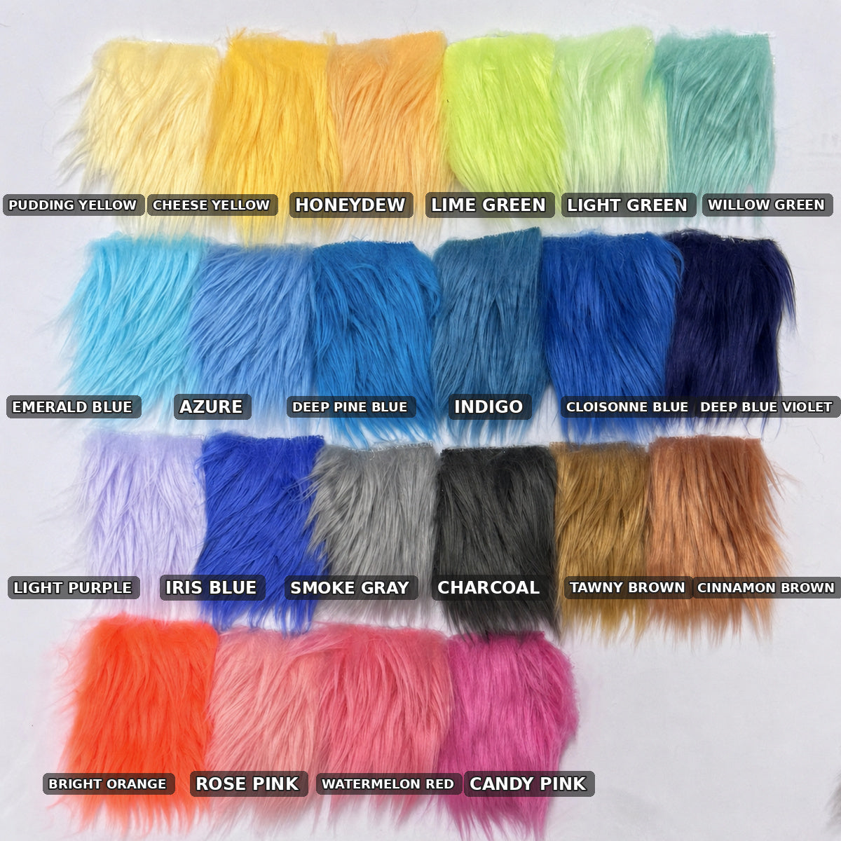 Faux Fur by the Half Meter — 18 x 63 in