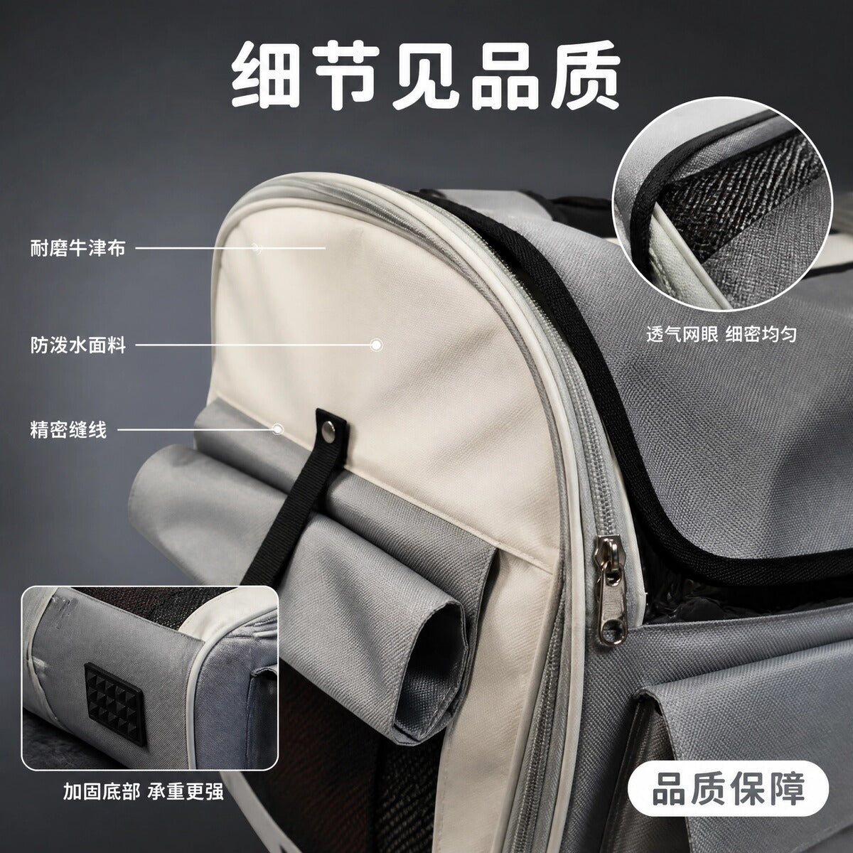 Fursuit Head Backpack — Padded, Clear Window
