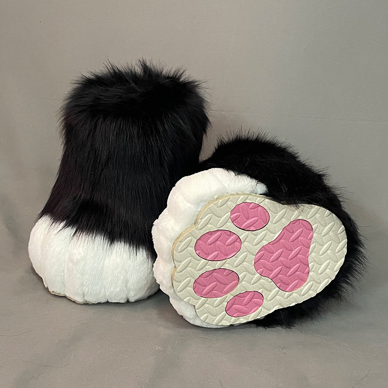 Fursuit Feetpaws — Furry Paw Boots with Non-Slip Soles