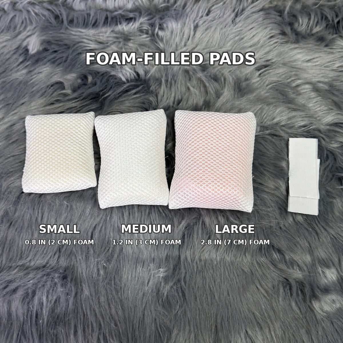 Fursuit Head Padding — Foam or Cotton Pads