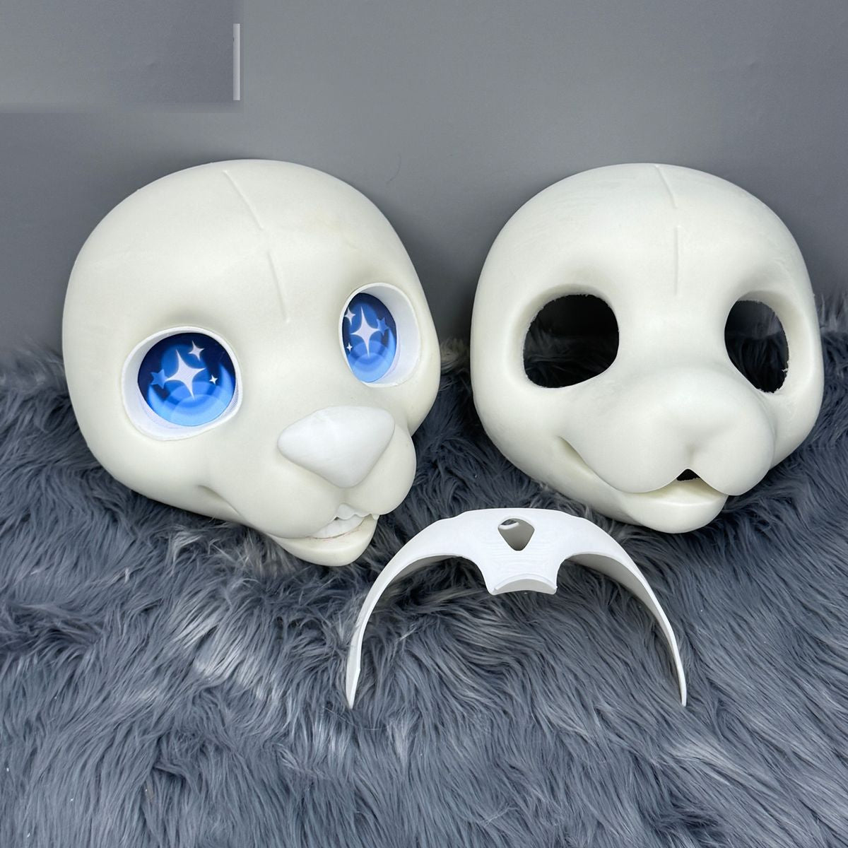 Fursuit Head Base — Long Muzzle Skull