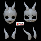 Fursuit Horns — Printed, Six Shapes