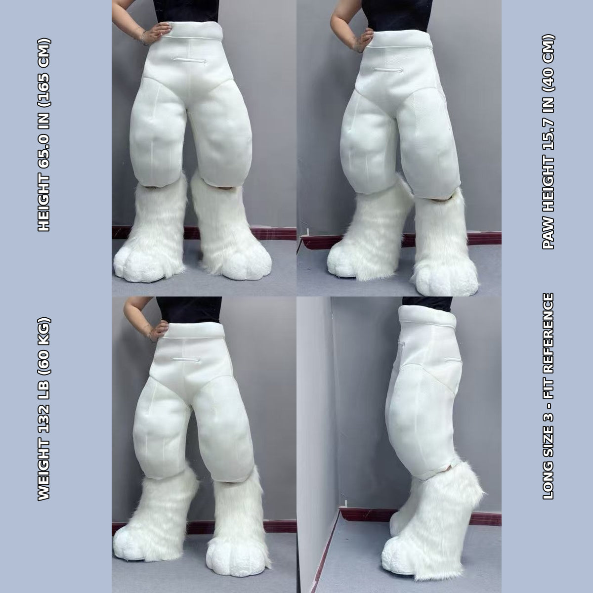 Digitigrade Leg Padding — XS to XXL