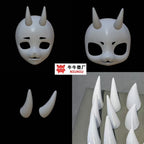 Fursuit Horns — Printed, Six Shapes