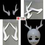 Fursuit Horns — Printed, Six Shapes