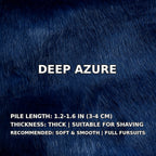 Shimmer Faux Fur — Shaves Clean, 16 x 35 in — color swatch