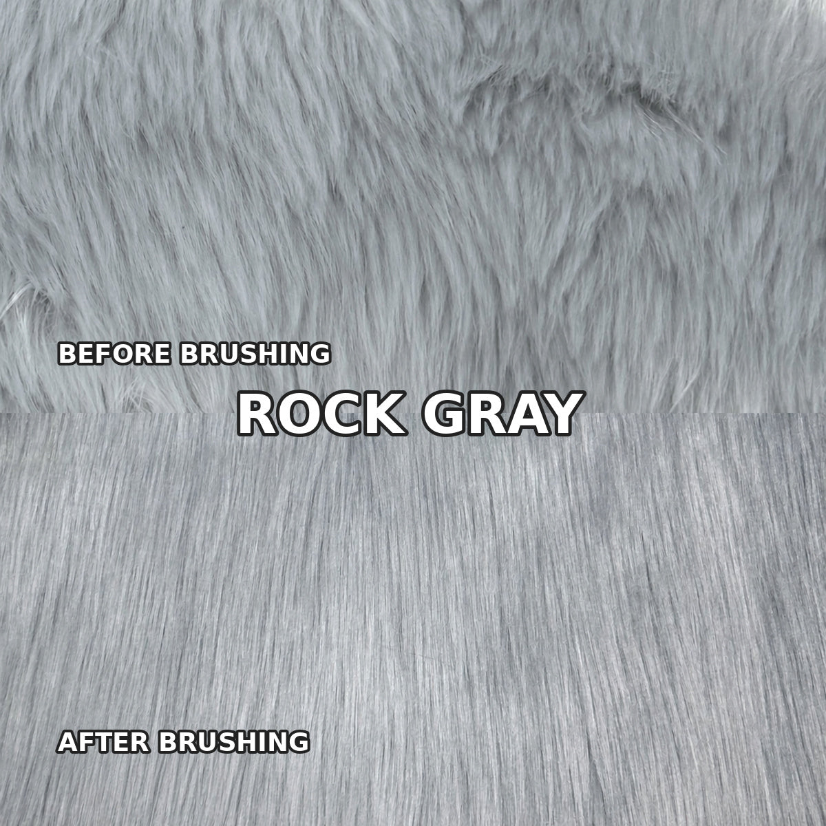 Faux Fur for Fursuit Heads — 16 x 35 in — color swatch