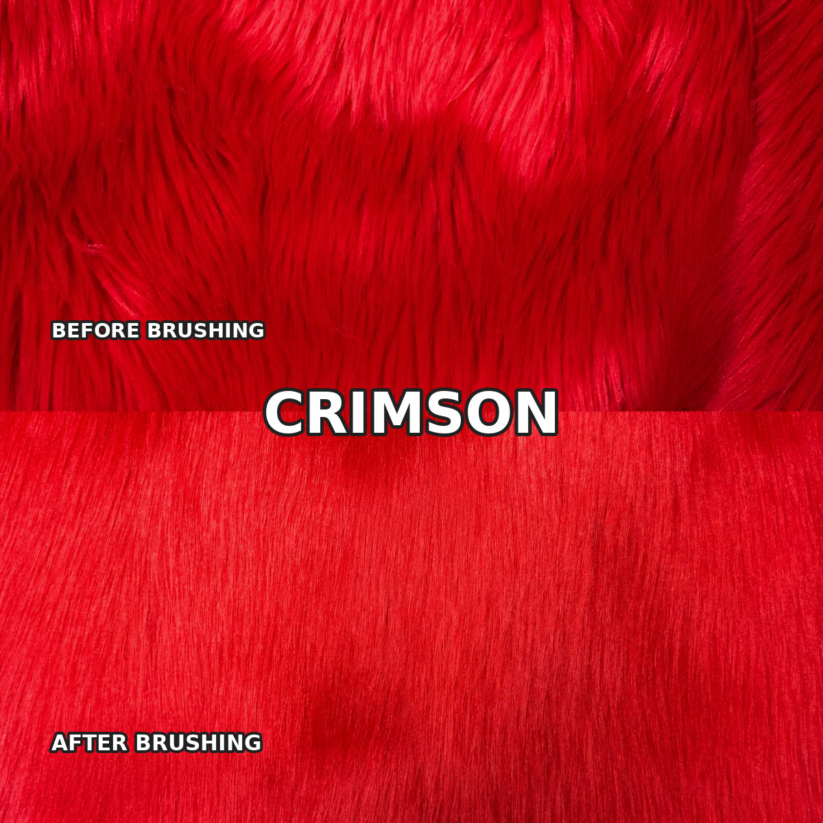 Faux Fur for Fursuit Heads — 16 x 35 in — color swatch