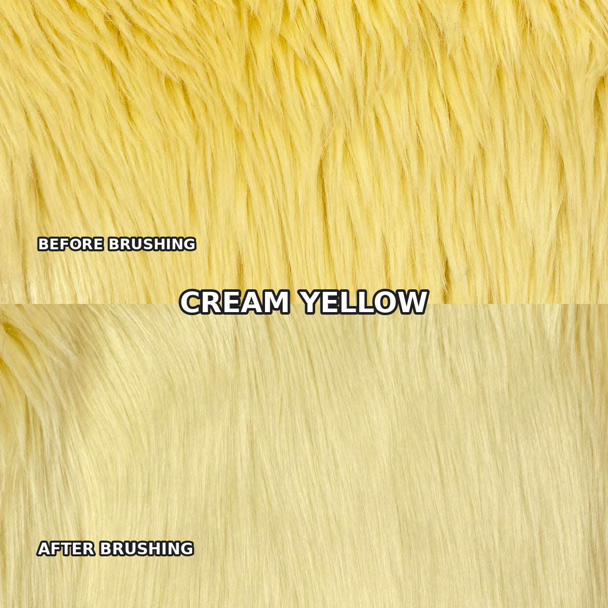 Faux Fur for Fursuit Heads — 16 x 35 in — color swatch