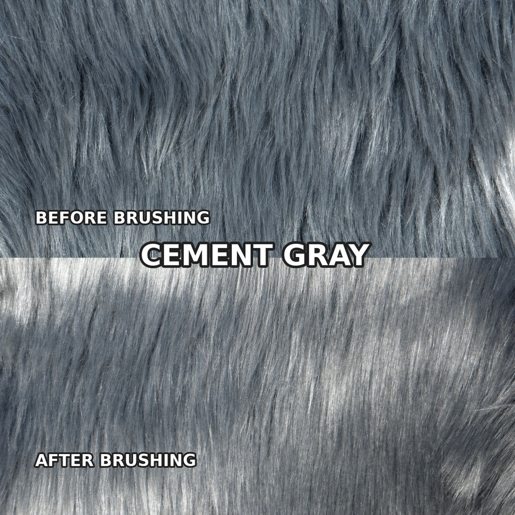 Faux Fur for Fursuit Heads — 16 x 35 in — color swatch