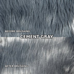 Faux Fur for Fursuit Heads — 16 x 35 in — color swatch