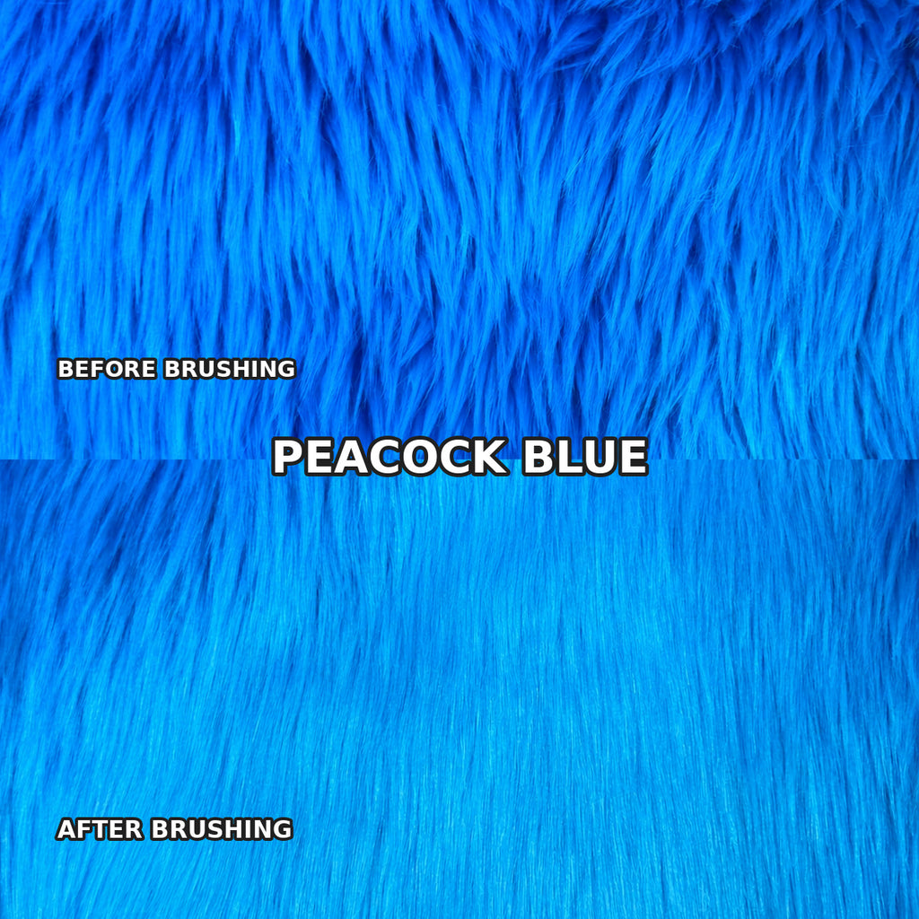 Faux Fur for Fursuit Heads — 16 x 35 in — color swatch