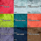 Faux Fur for Fursuit Heads — 16 x 35 in — color swatch