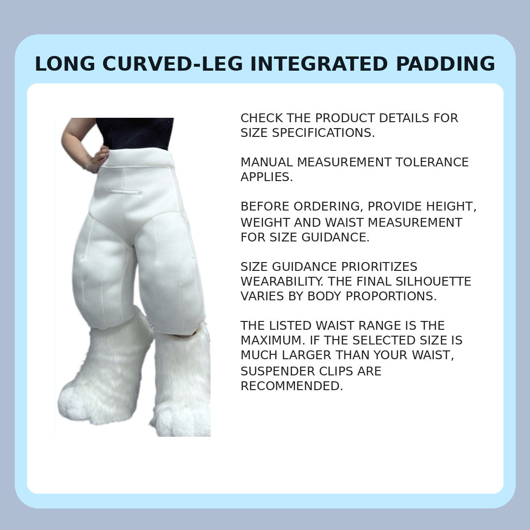 Digitigrade Leg Padding — XS to XXL — color swatch