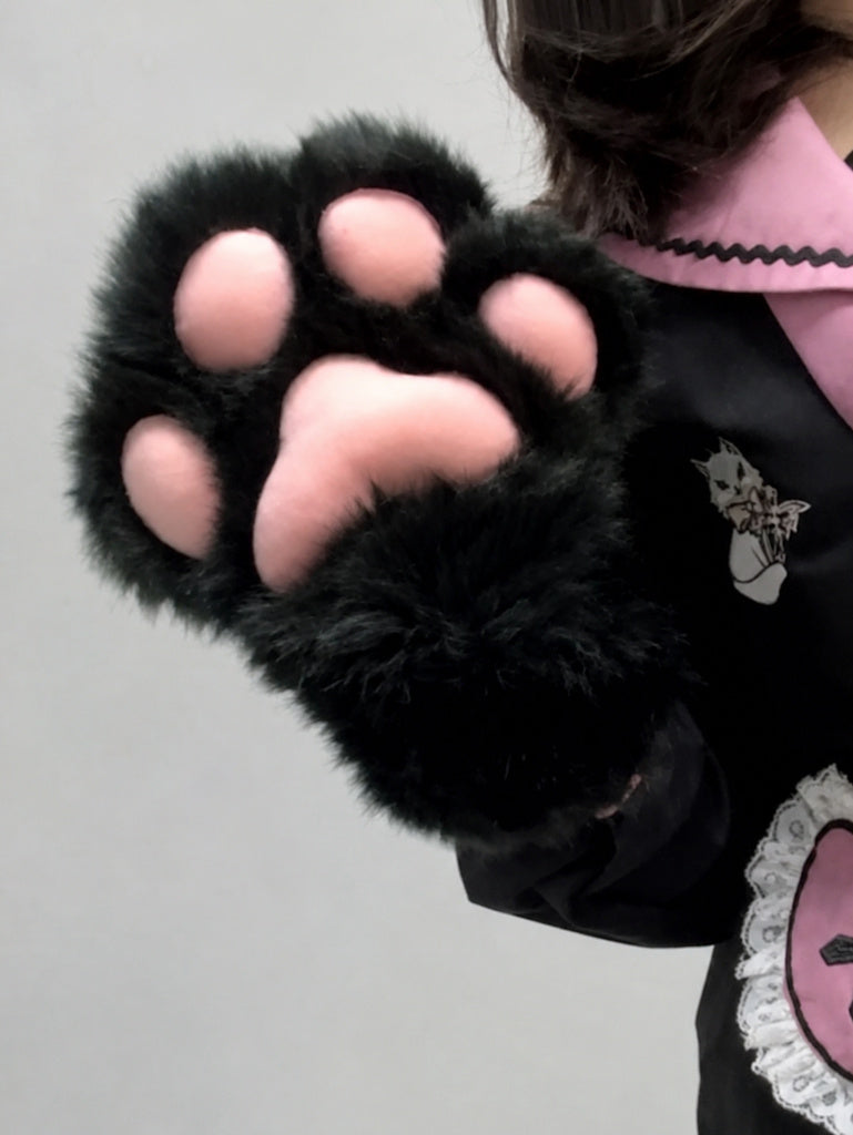 Furry Paw Gloves — Fursuit Cat Paws — color swatch