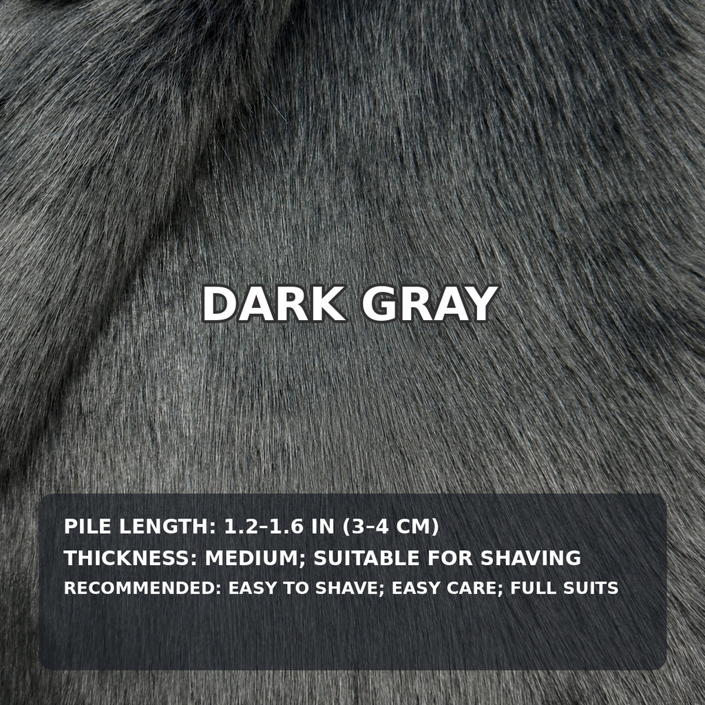 Shimmer Faux Fur — Shaves Clean, 16 x 35 in — color swatch