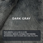 Shimmer Faux Fur — Shaves Clean, 16 x 35 in — color swatch
