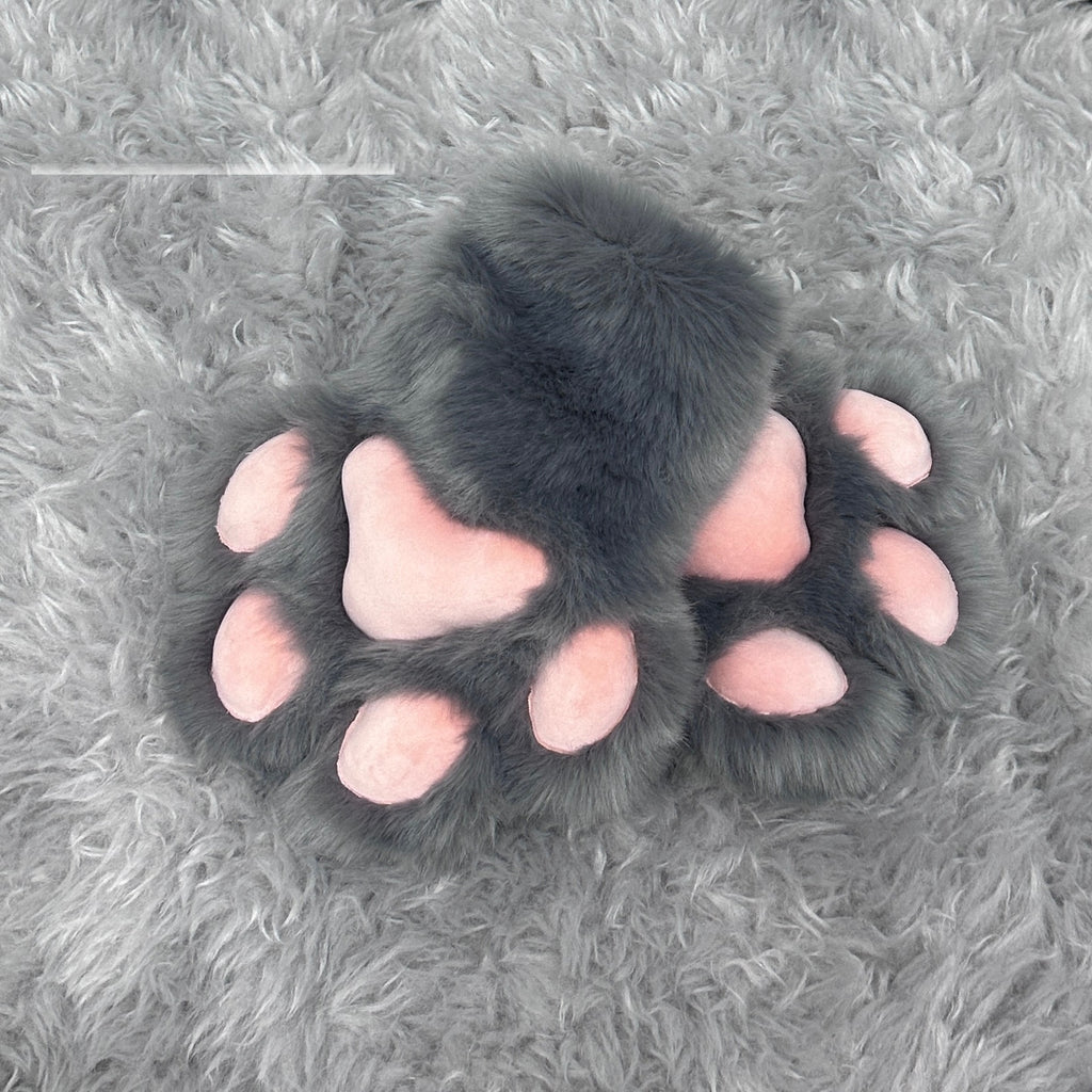 Furry Paw Gloves — Fursuit Cat Paws — color swatch