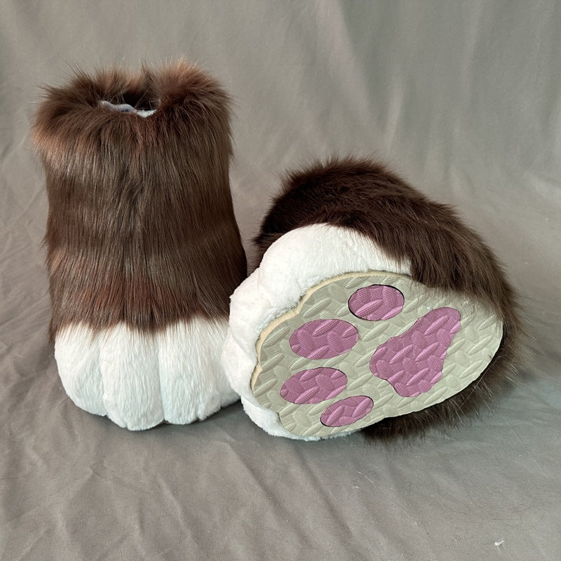 Fursuit Feetpaws — Furry Paw Boots with Non-Slip Soles — color swatch