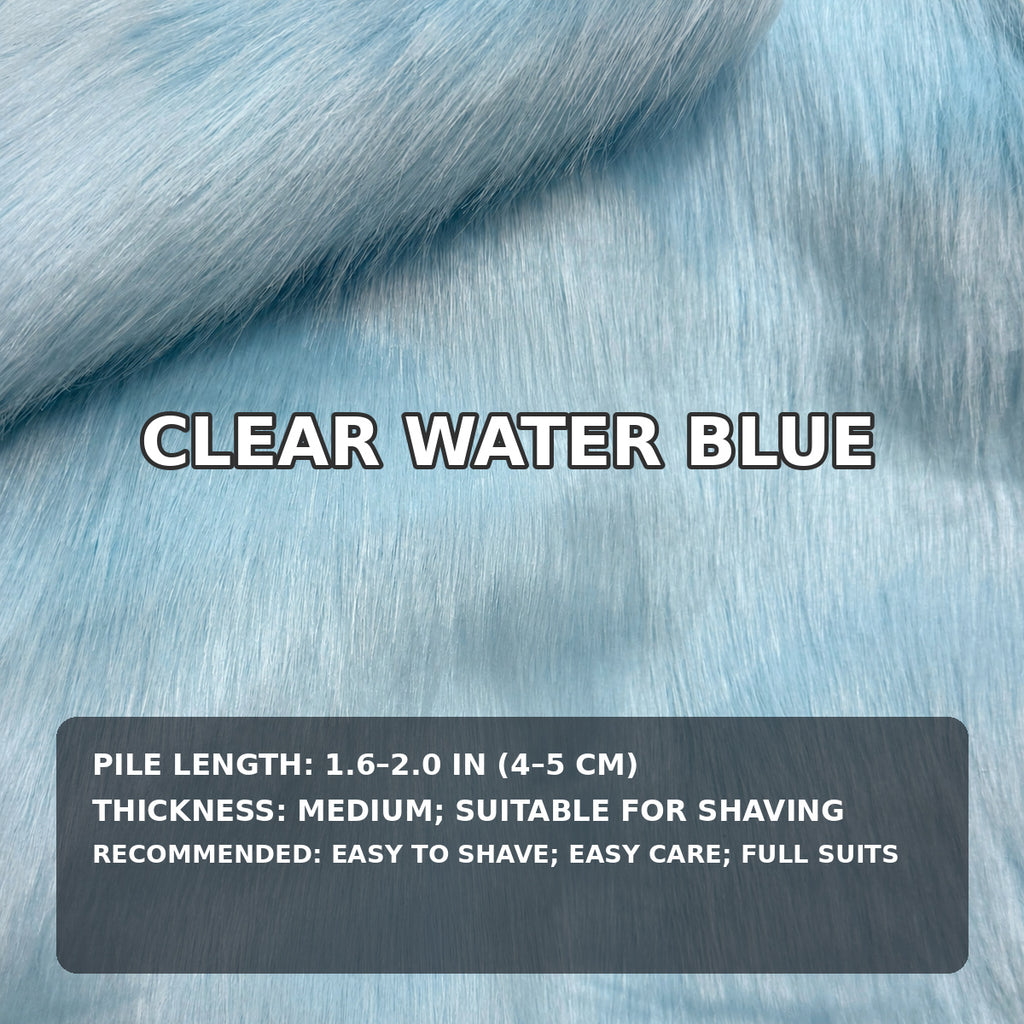 Shimmer Faux Fur — Shaves Clean, 16 x 35 in — color swatch
